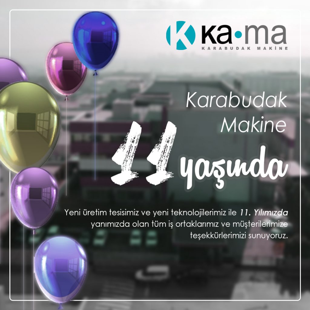 Karabudak Makine 11 Yaşında!