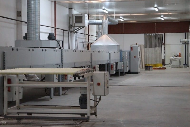 uv drying line