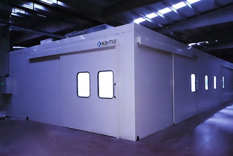 spray drying cabinet