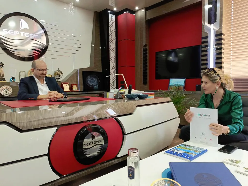 A Success Story with KA-MA: Septemar Yacht Interior Design Co.