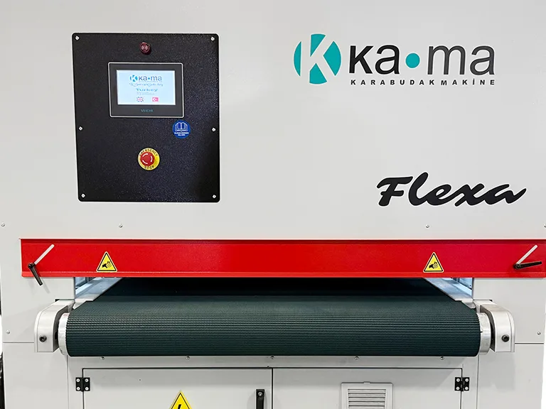 KR FZM 1006 FLEXA Fırça Zımpara Makinesi | Karabudak Makine